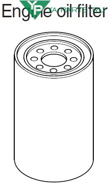 Yp engine oil filter original